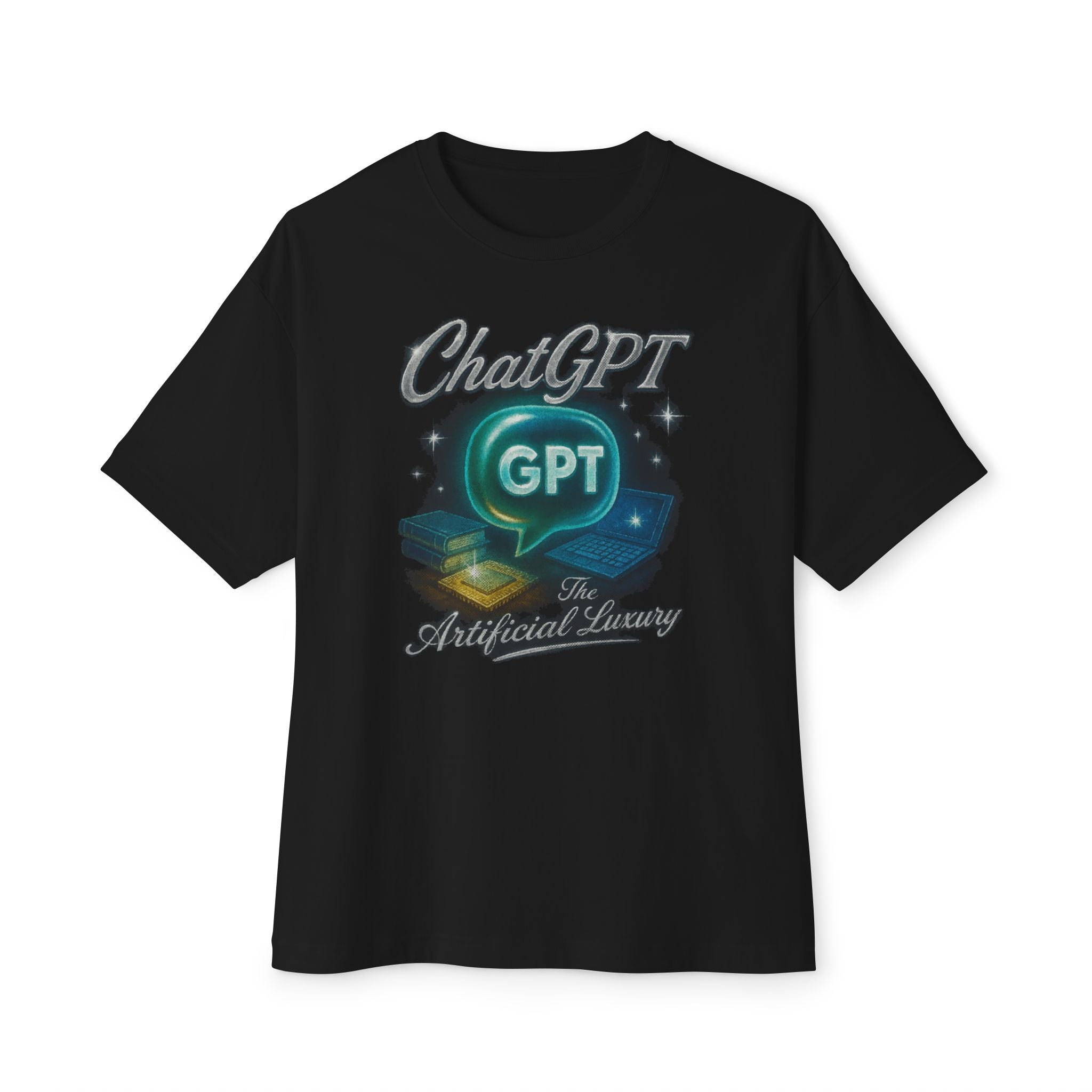 ChatGPT- The Artificial Luxury - Unisex Oversized Tee