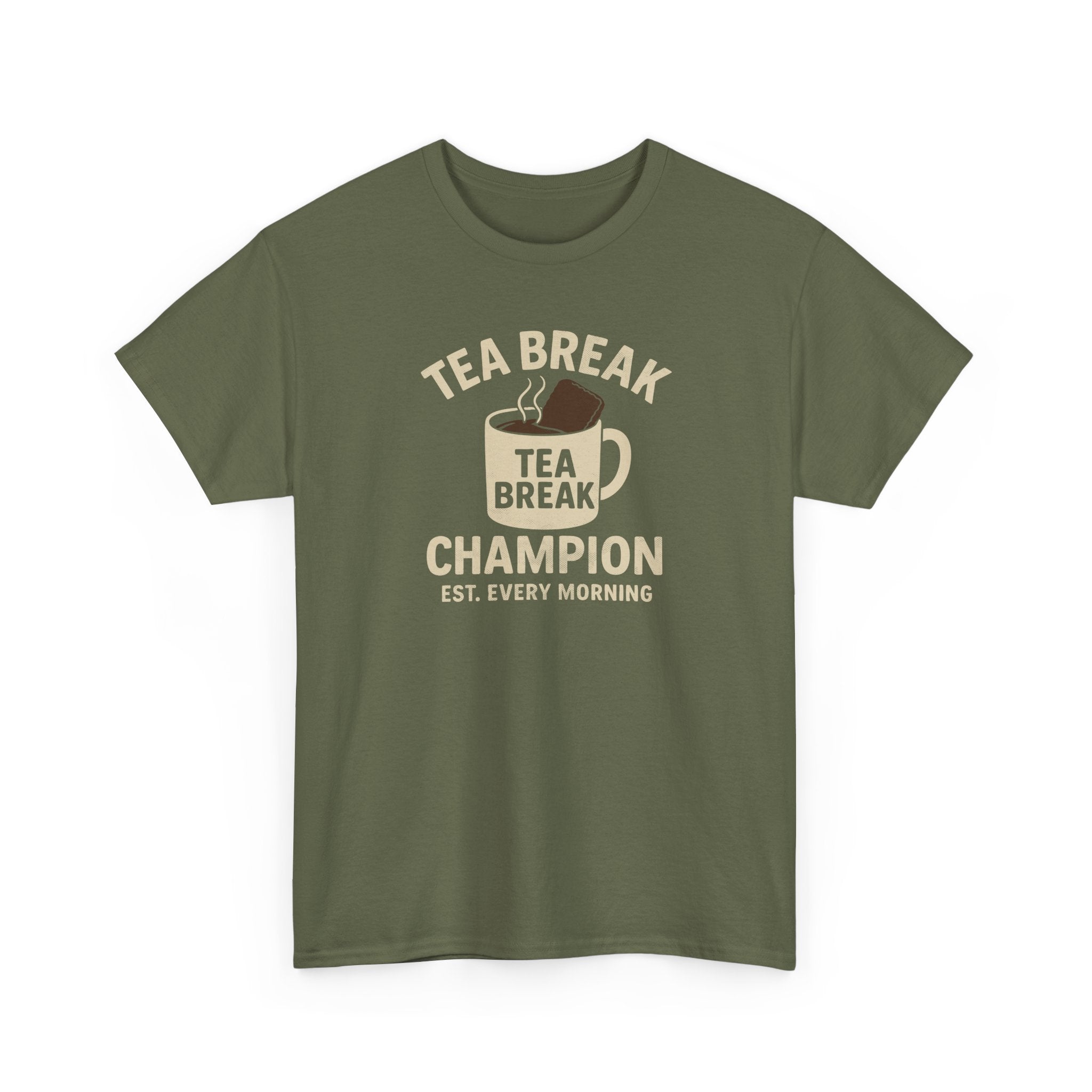 Tea Break Champion - Unisex Heavy Cotton Tee