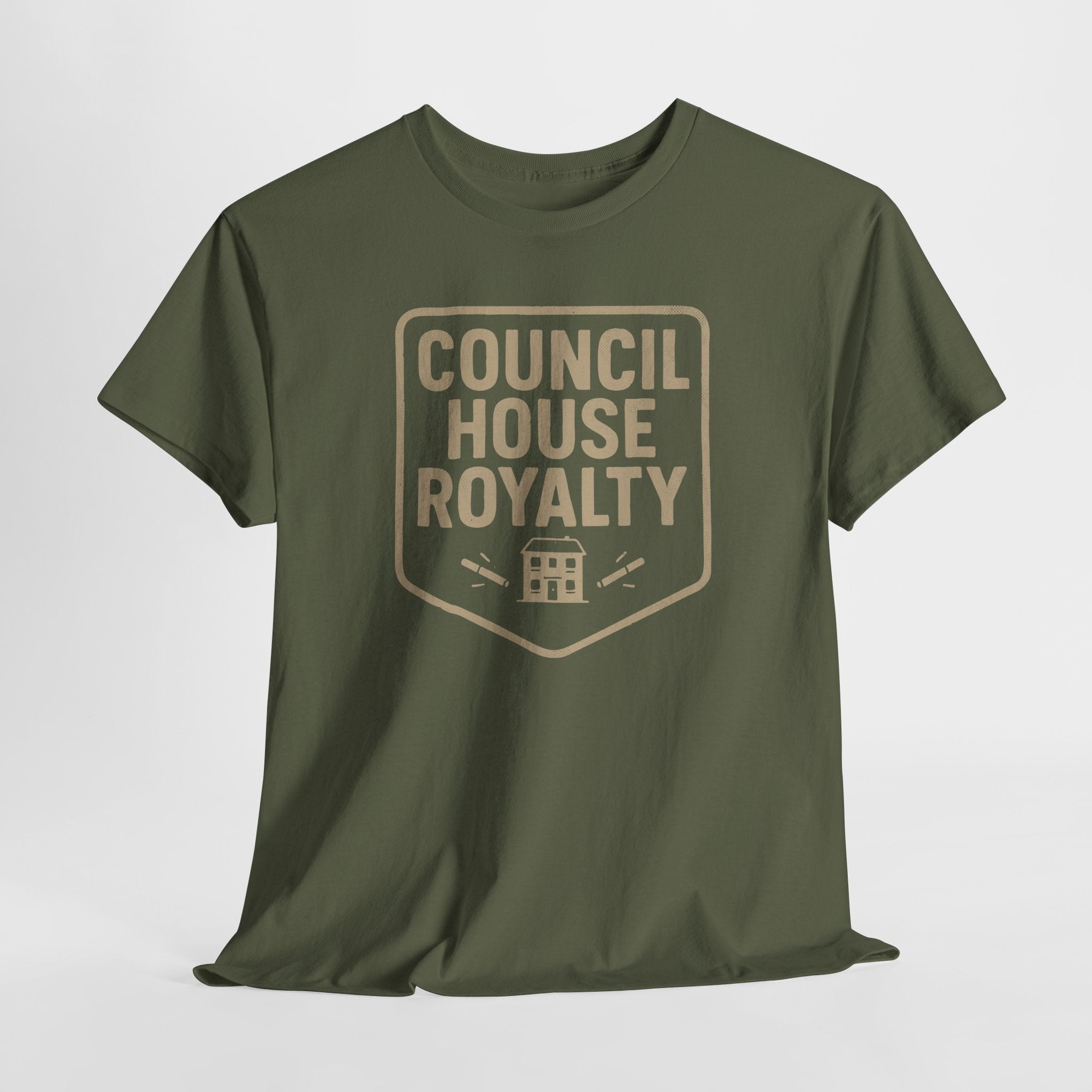 Council House Royalty - Unisex Cotton Tee