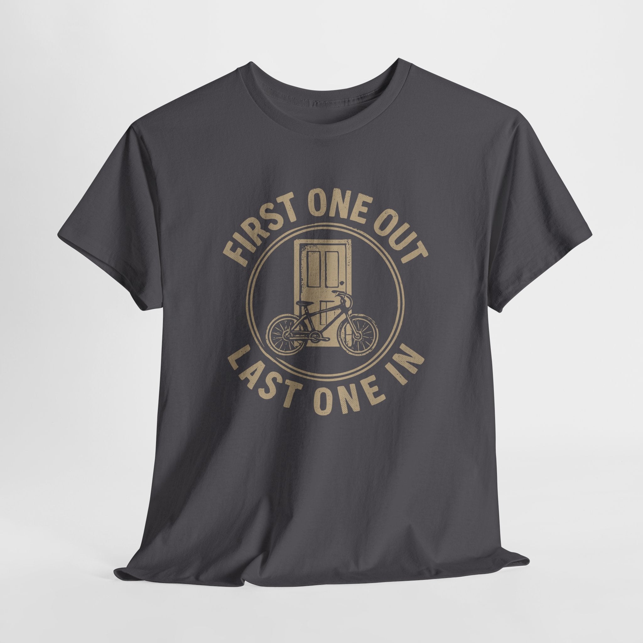 First One Out Last One In - Unisex Cotton Tee