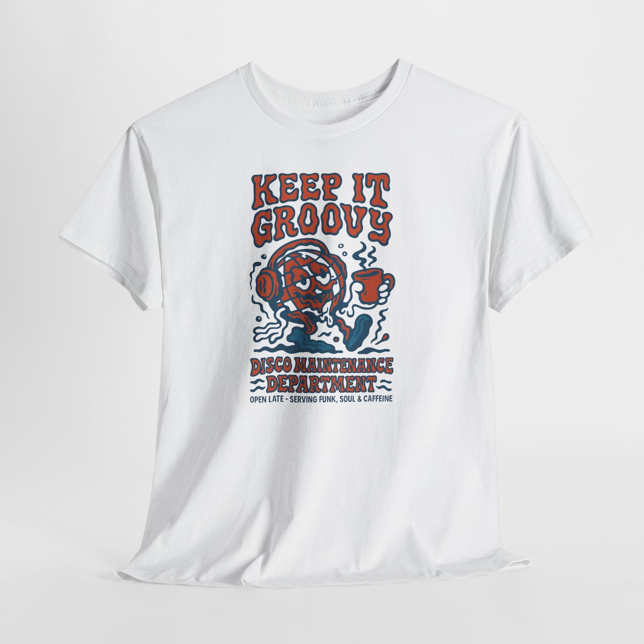 Keep It Groovy Tee – Retro Disco Graphic T-Shirt