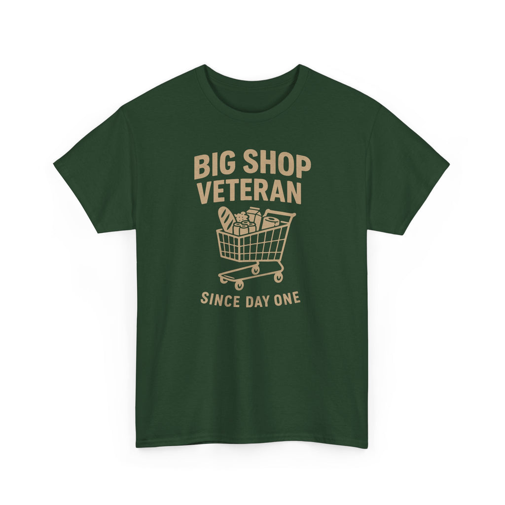 Big Shop Veteran - Unisex Cotton Tee