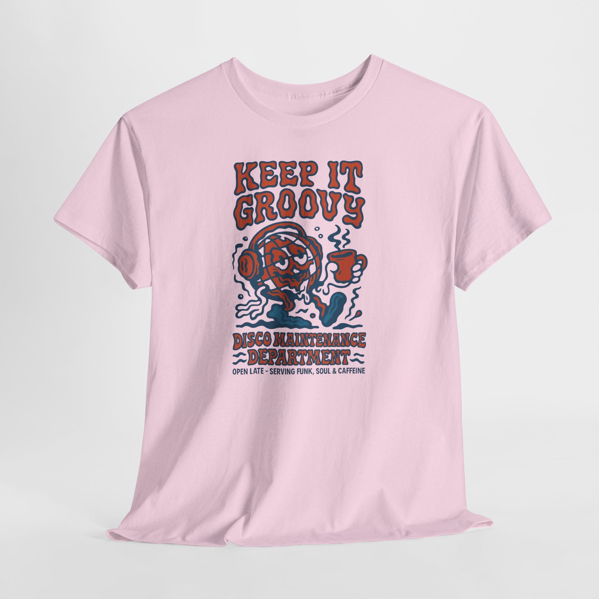 Keep It Groovy Tee – Retro Disco Graphic T-Shirt
