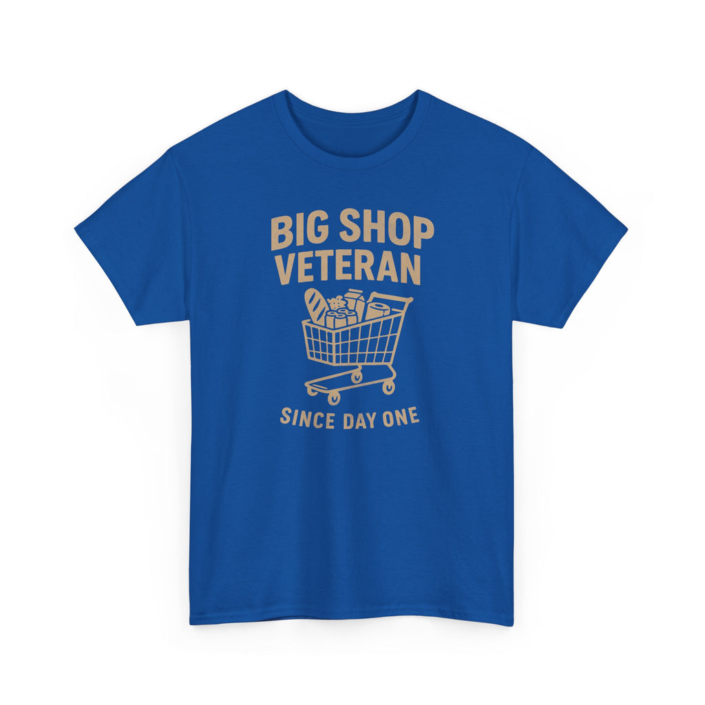 Big Shop Veteran - Unisex Cotton Tee