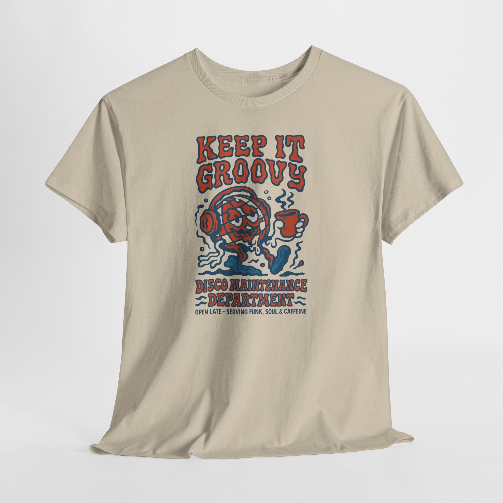Keep It Groovy Tee – Retro Disco Graphic T-Shirt