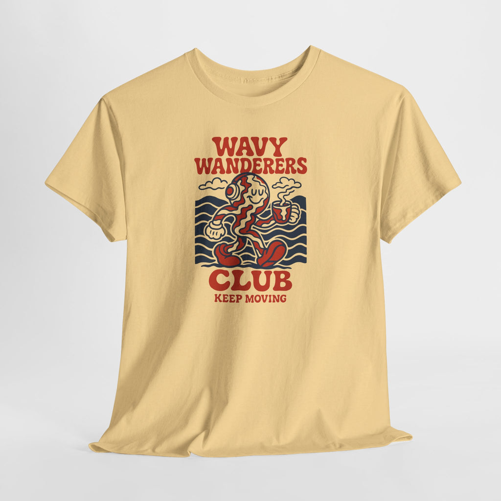 Wavy Wanderers Club T-Shirt — Keep Moving Graphic Tee