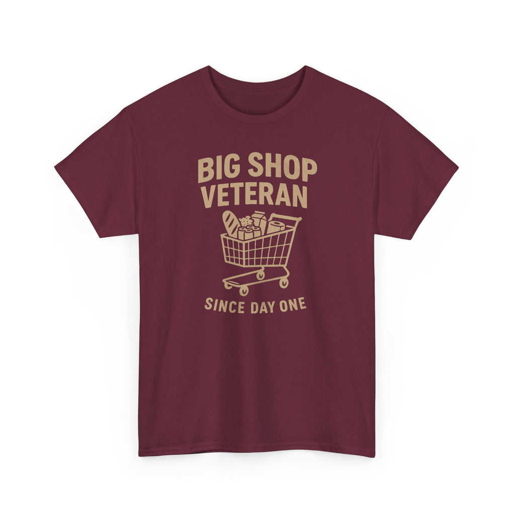 Big Shop Veteran - Unisex Cotton Tee
