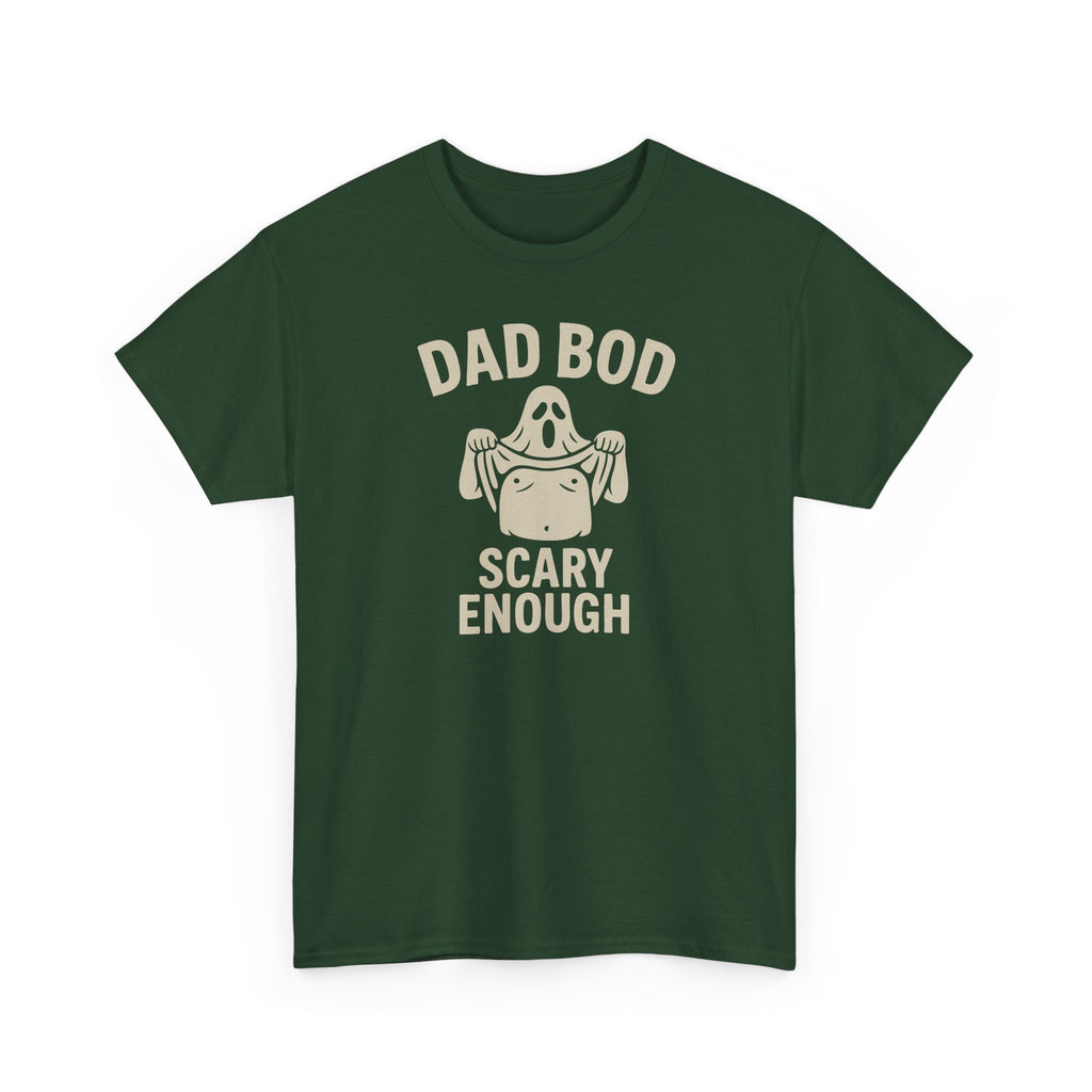 Dad Bod Scary Enough - Male Cotton Tee