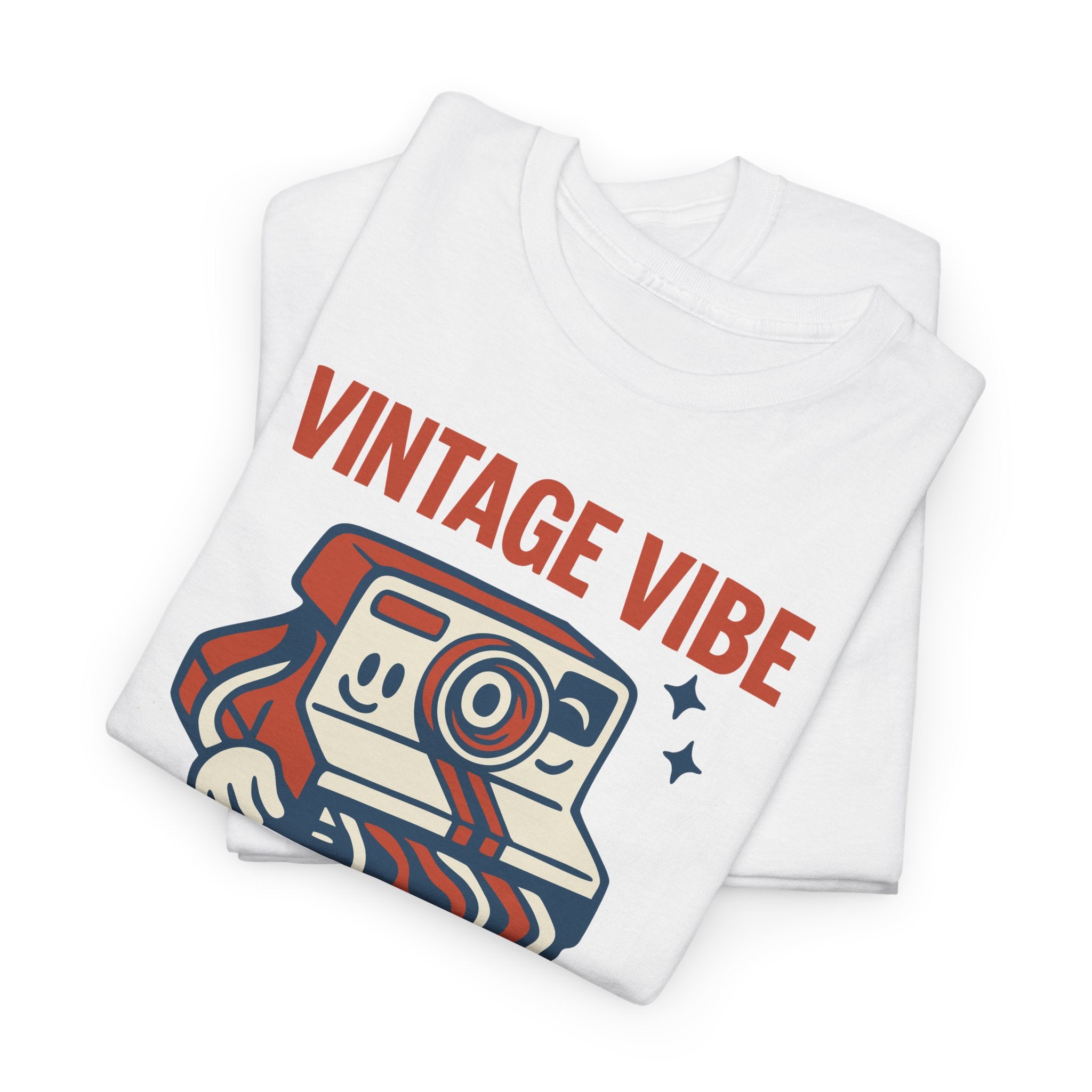 Vintage Vibe Polaroid Tee — “Shake It 'Til It's Weird” Retro Camera T-Shirt