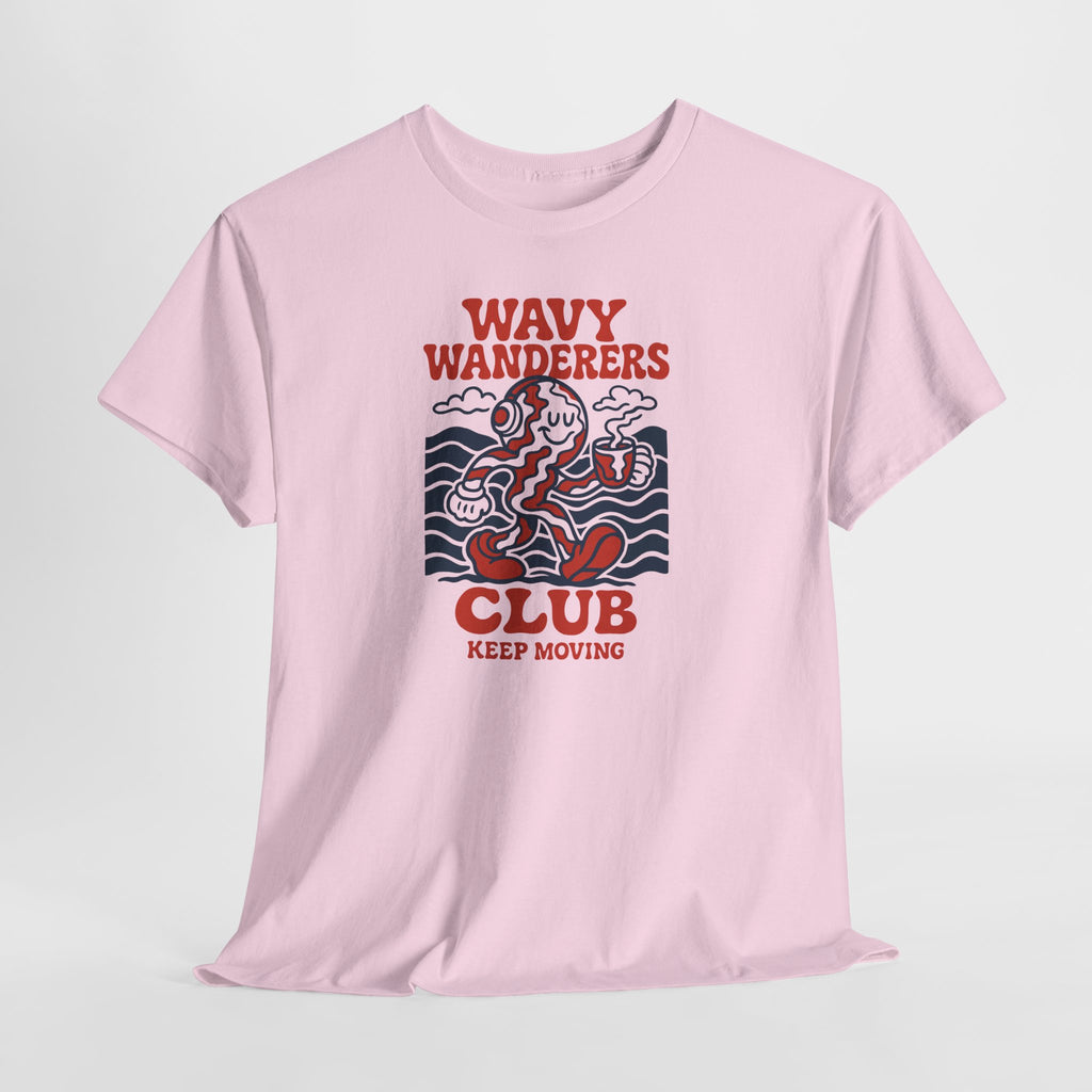 Wavy Wanderers Club T-Shirt — Keep Moving Graphic Tee