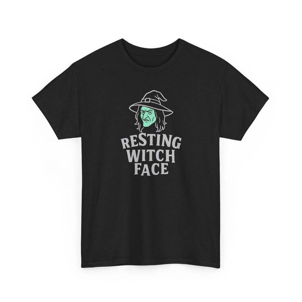 Resting Witch Face Unisex Cotton Tee