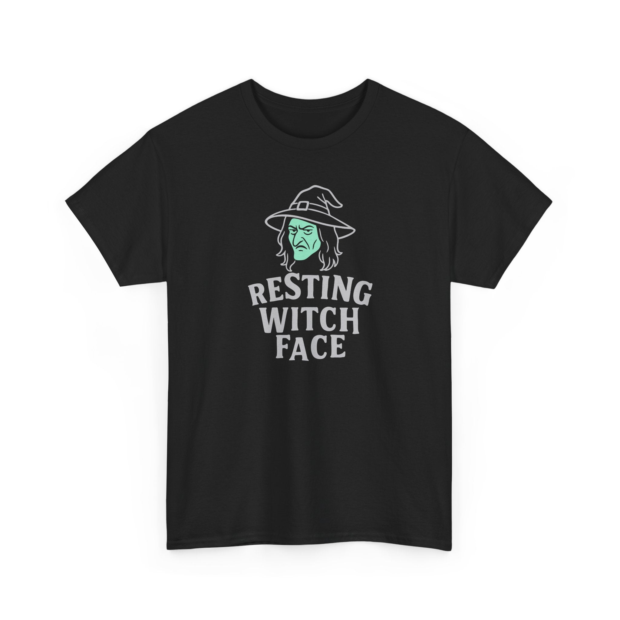 Resting Witch Face Unisex Cotton Tee