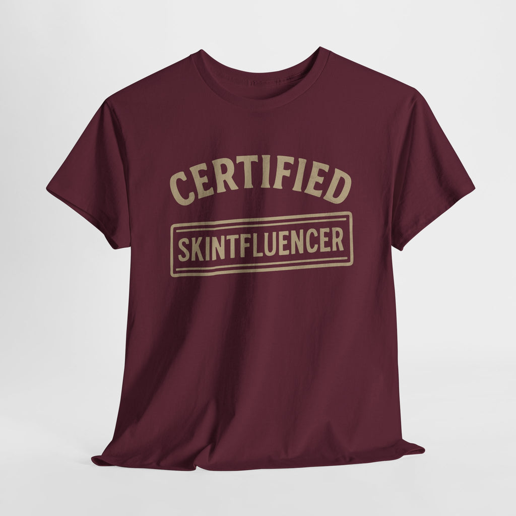 Certified Skintfluencer - Unisex  Cotton Tee