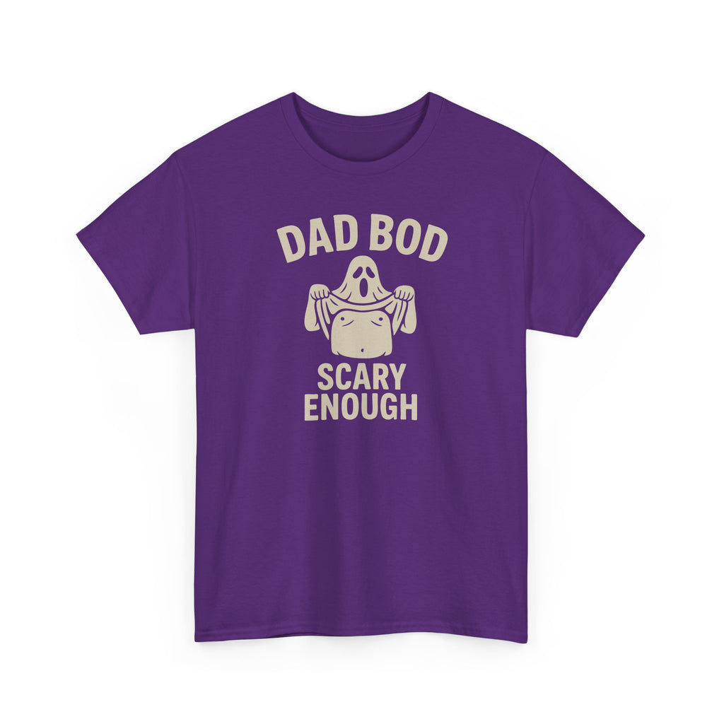 Dad Bod Scary Enough - Male Cotton Tee