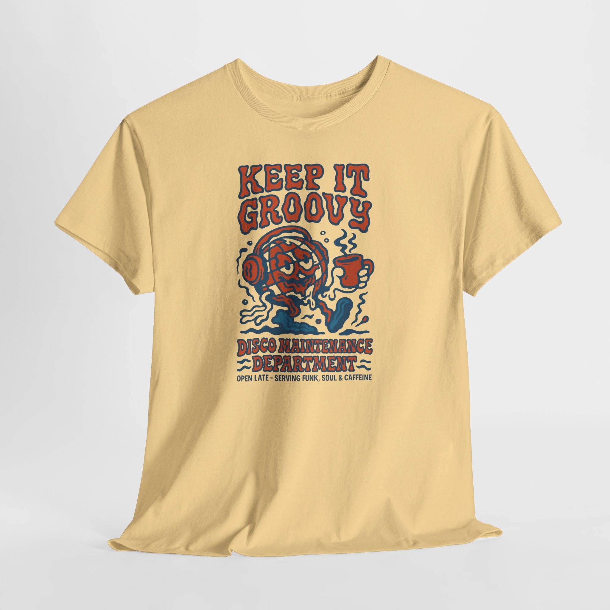 Keep It Groovy Tee – Retro Disco Graphic T-Shirt