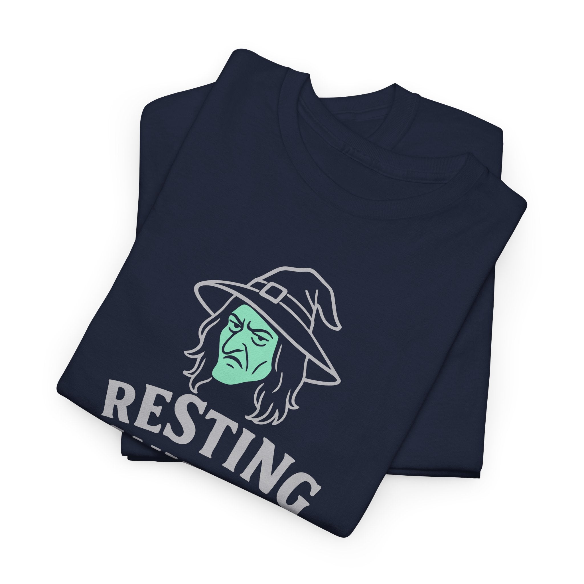 Resting Witch Face Unisex Cotton Tee