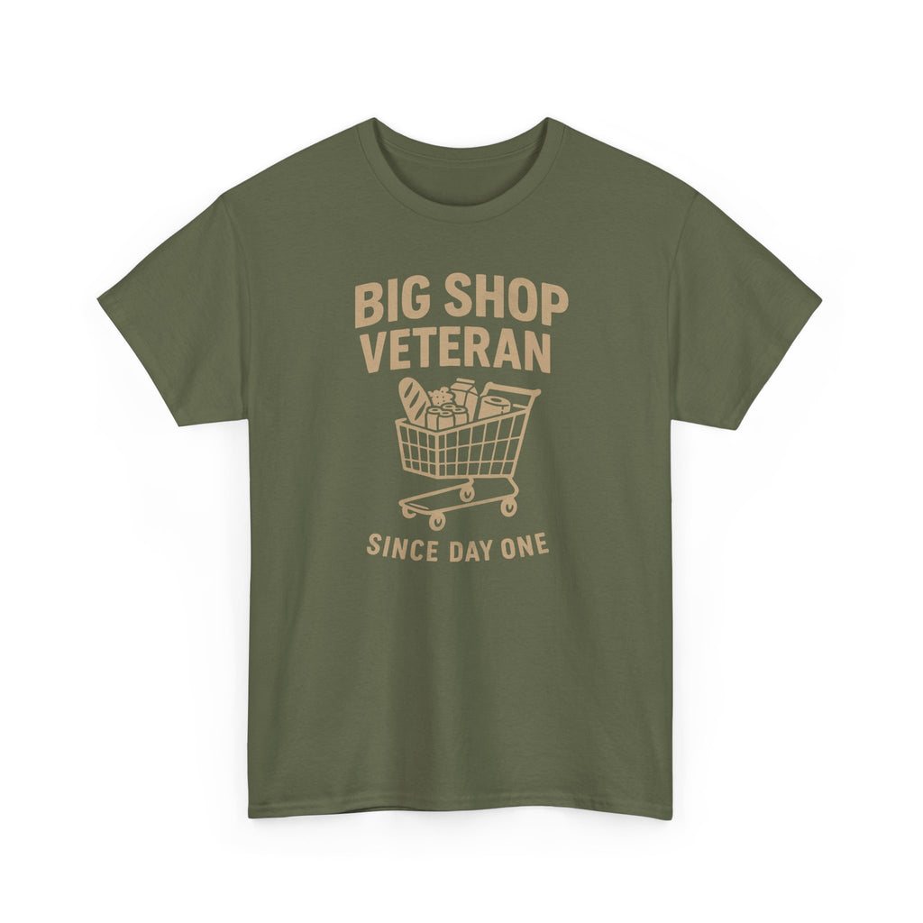 Big Shop Veteran - Unisex Cotton Tee