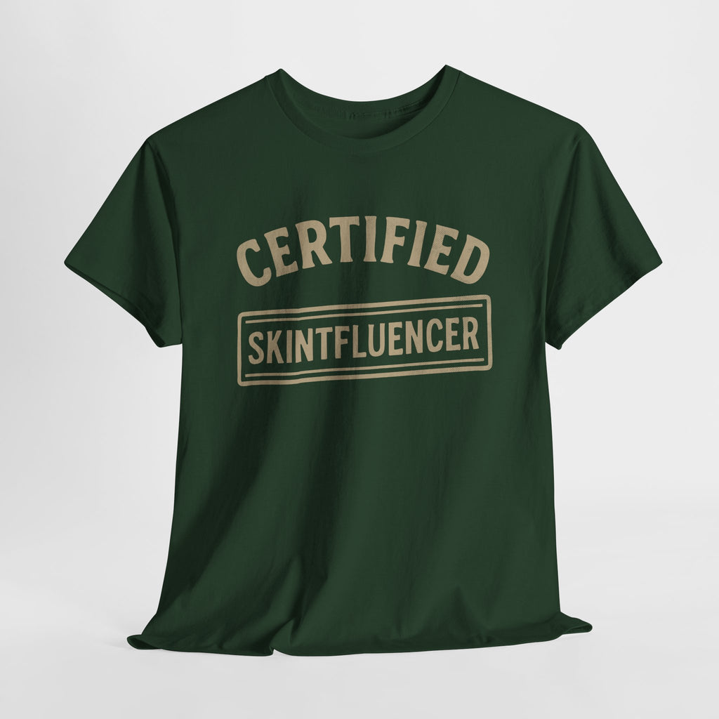 Certified Skintfluencer - Unisex  Cotton Tee