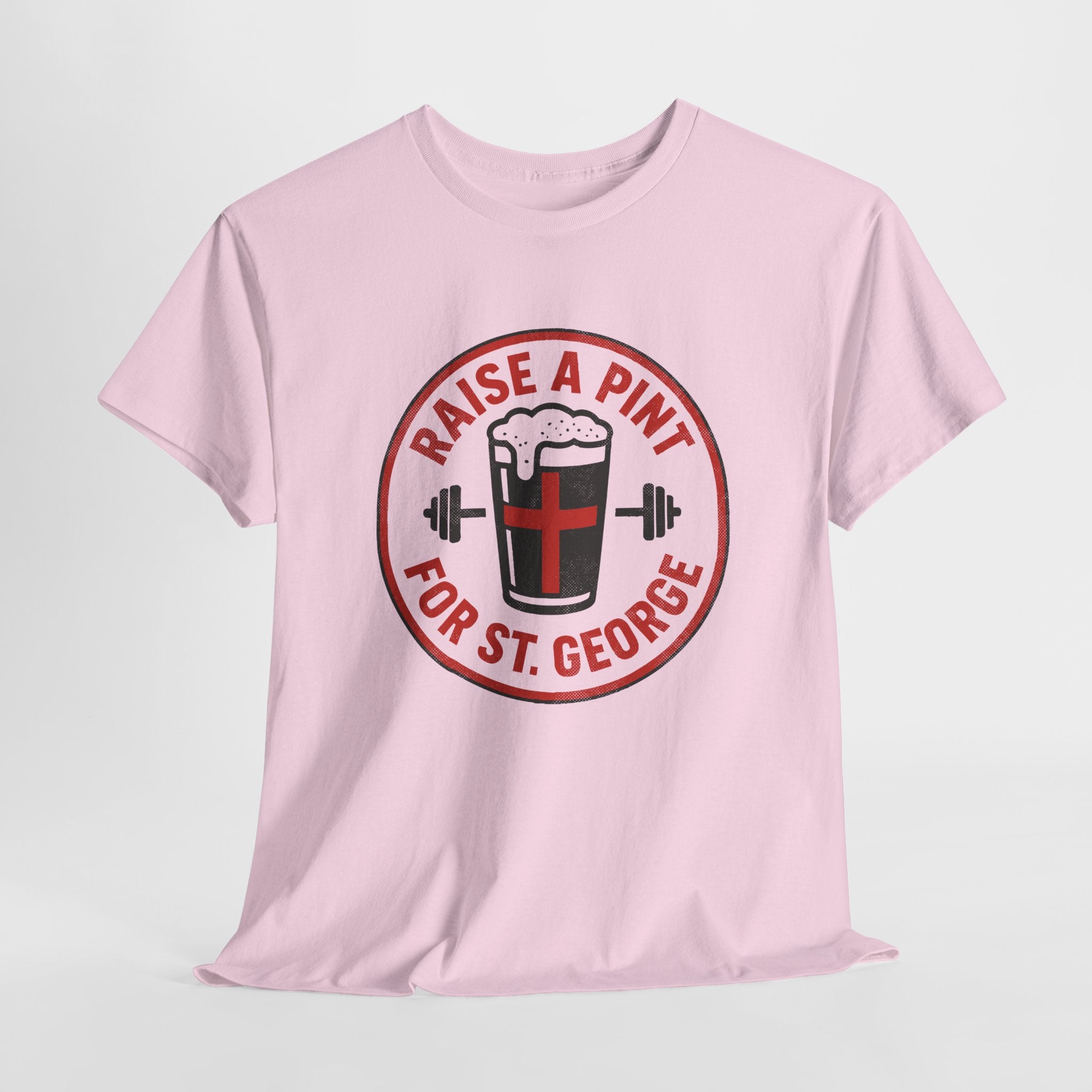 Raise A Pint For St George - Unisex Cotton Tee