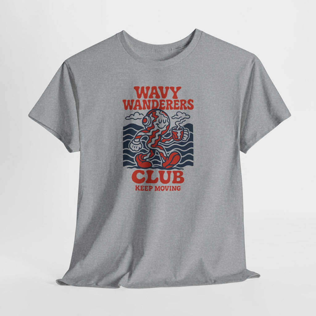 Wavy Wanderers Club T-Shirt — Keep Moving Graphic Tee