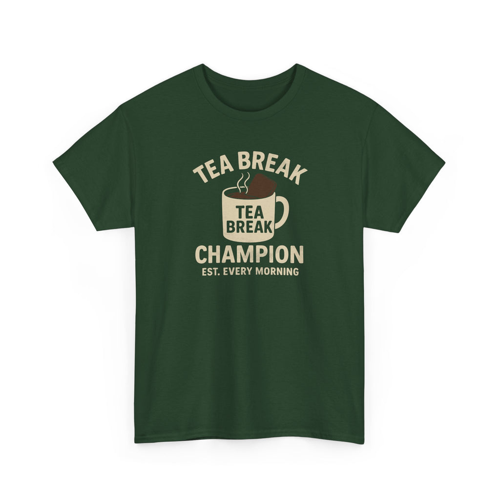 Tea Break Champion - Unisex Heavy Cotton Tee