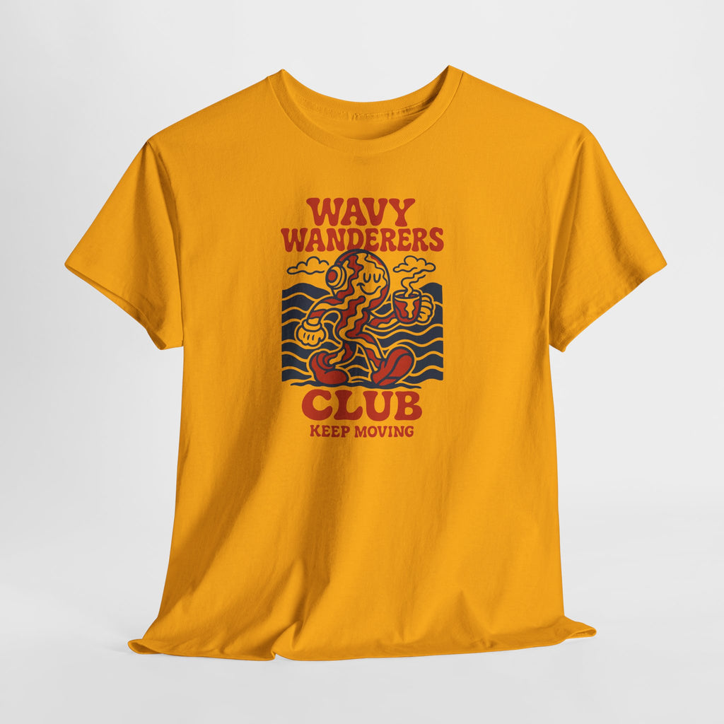Wavy Wanderers Club T-Shirt — Keep Moving Graphic Tee