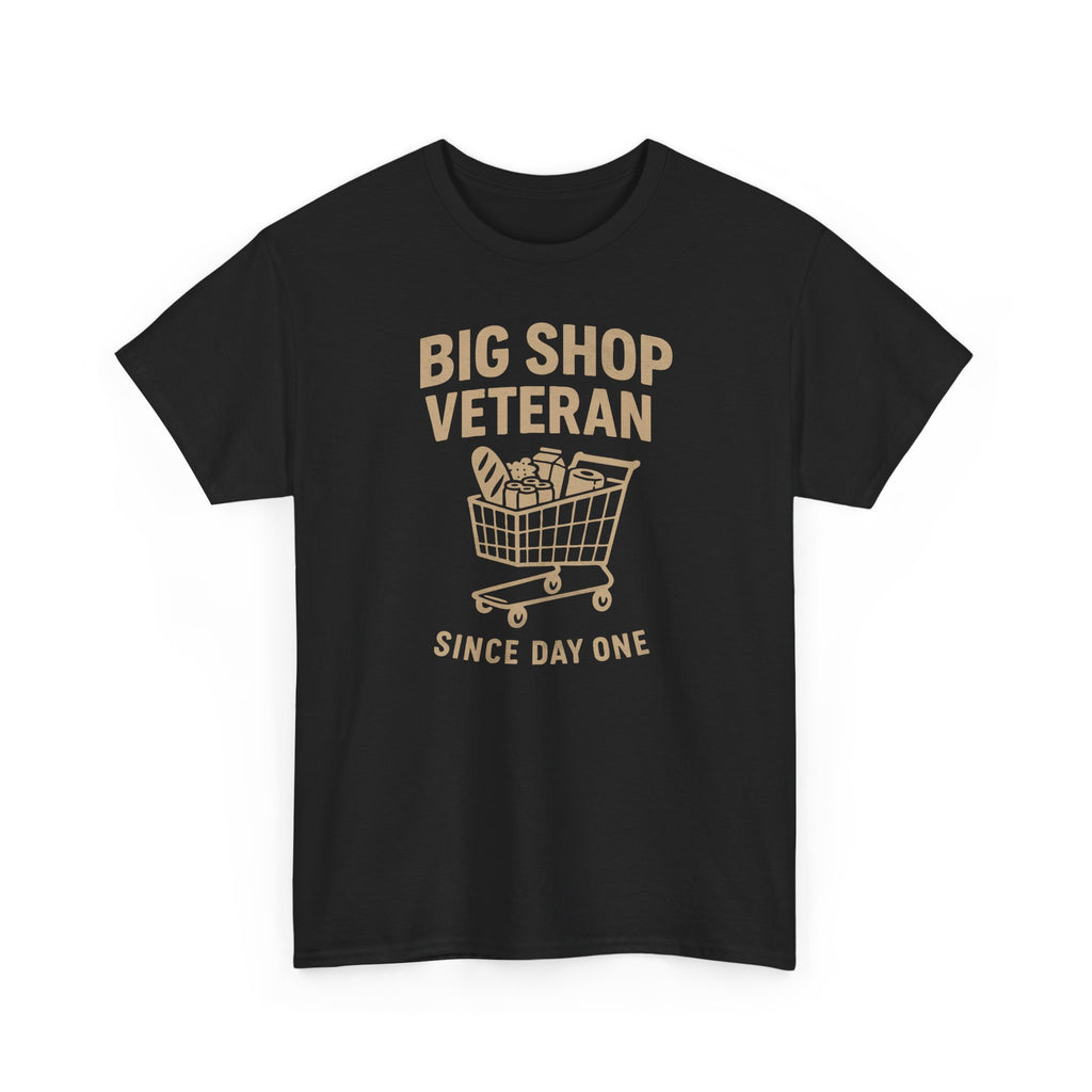 Big Shop Veteran - Unisex Cotton Tee