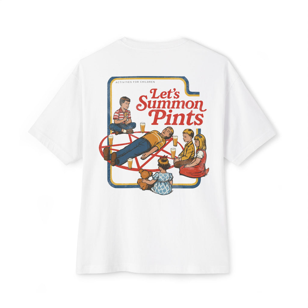 Let's Summon Pints - Unisex Oversized Tee