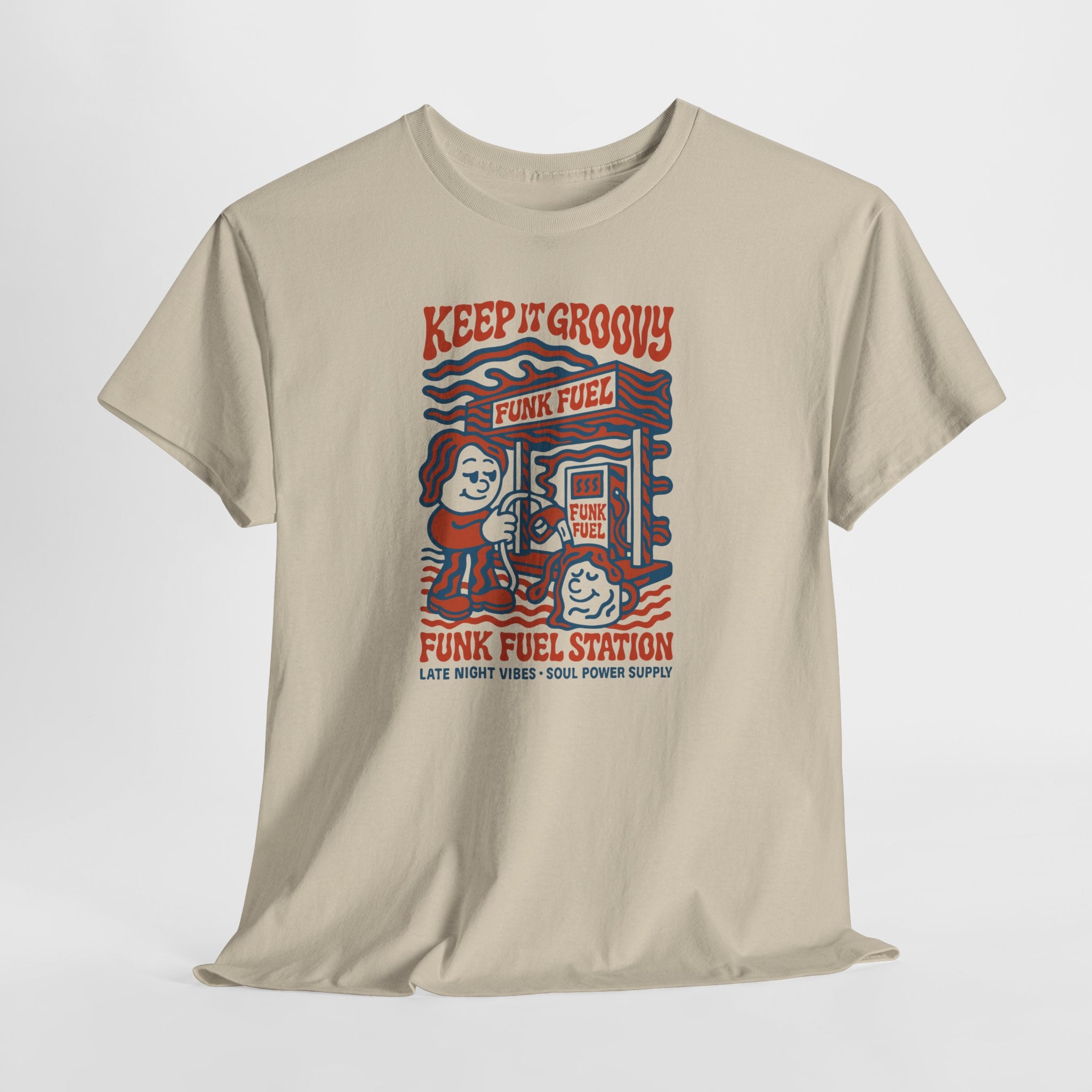 Keep It Groovy Funk Fuel Station T-Shirt