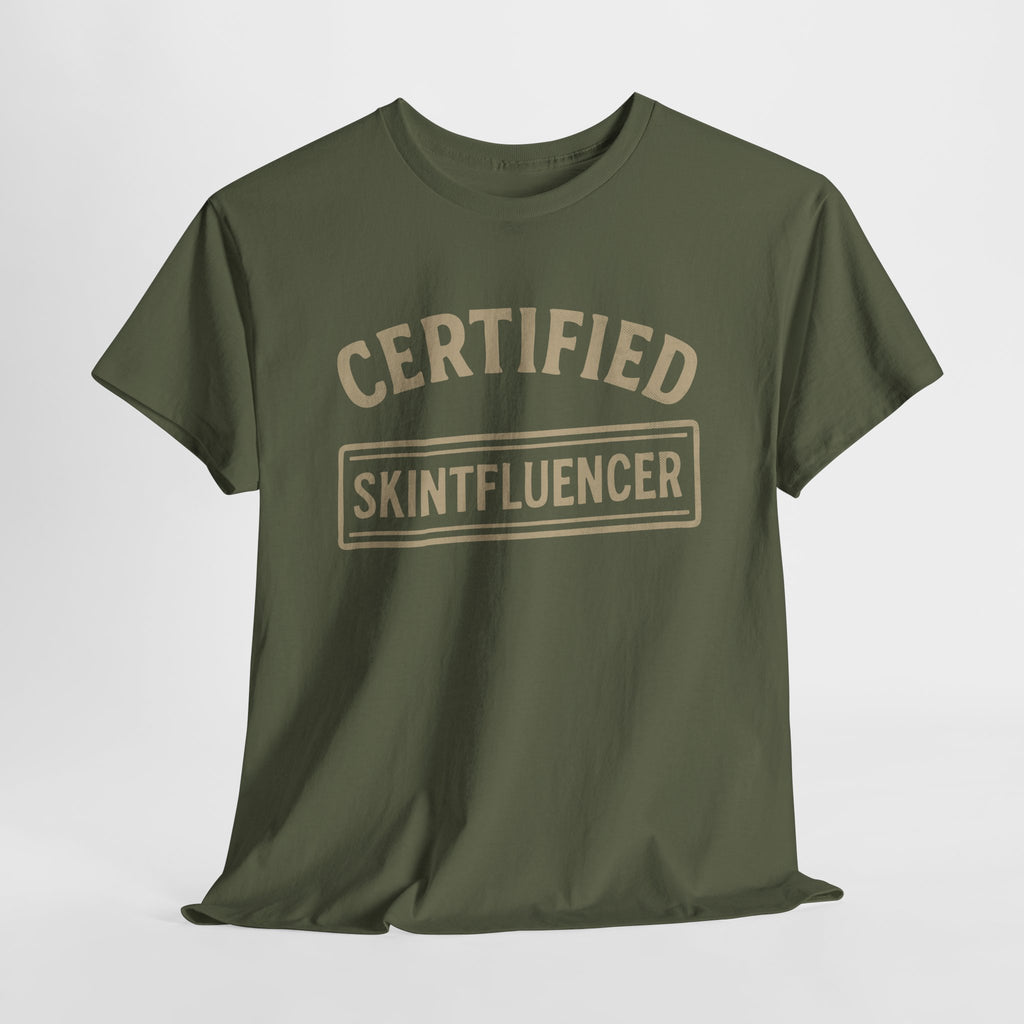 Certified Skintfluencer - Unisex  Cotton Tee