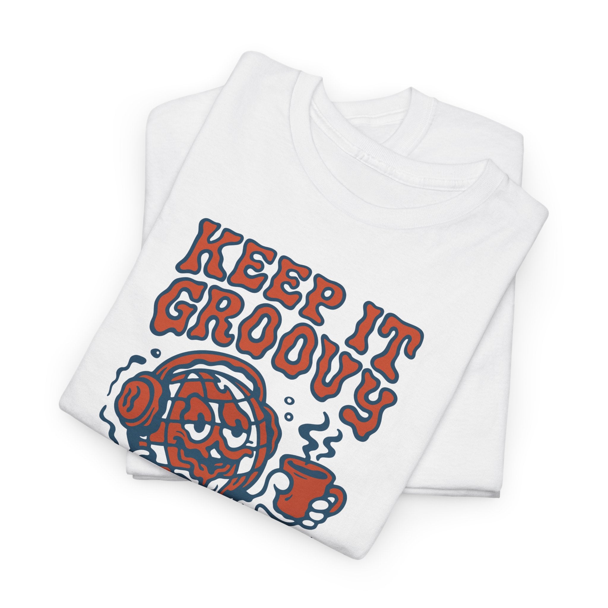 Keep It Groovy Tee – Retro Disco Graphic T-Shirt