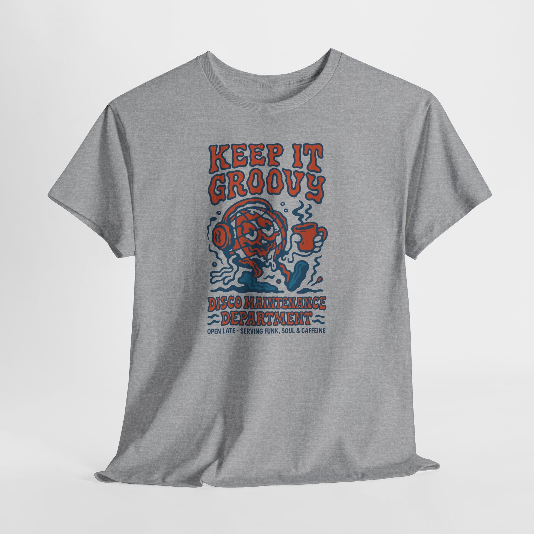 Keep It Groovy Tee – Retro Disco Graphic T-Shirt