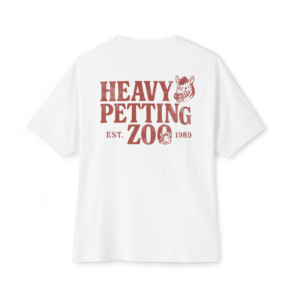 Heavy Petting Zoo Boxy Tee - Oversized Unisex Tee